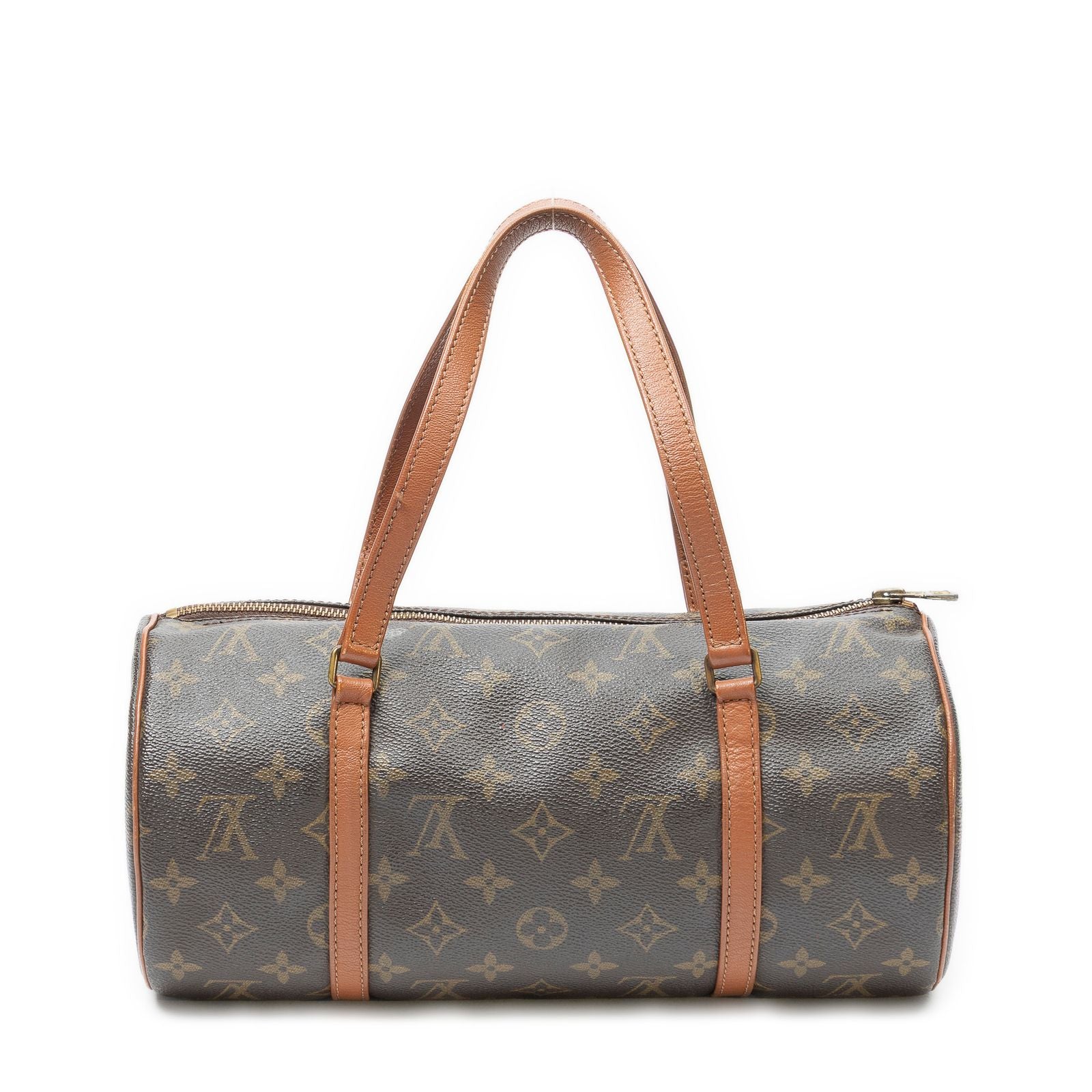Louis Vuitton Papillon Brown Monogram Canvas Handbag — view 5