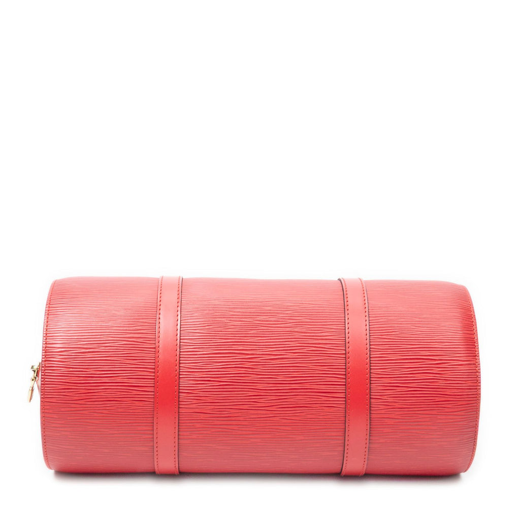 Louis Vuitton Soufflo Red Epi Handbag — view 6