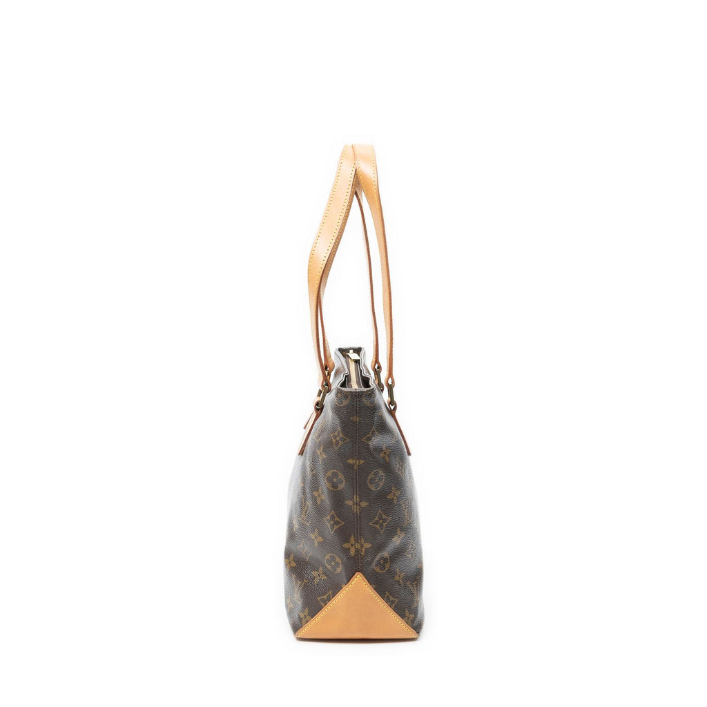 Louis Vuitton Cabas Piano Brown Monogram Canvas Tote — view 3