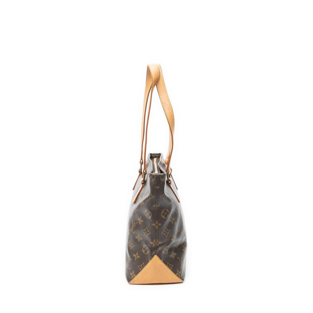 Louis Vuitton Cabas Piano Brown Monogram Canvas Tote — view 4