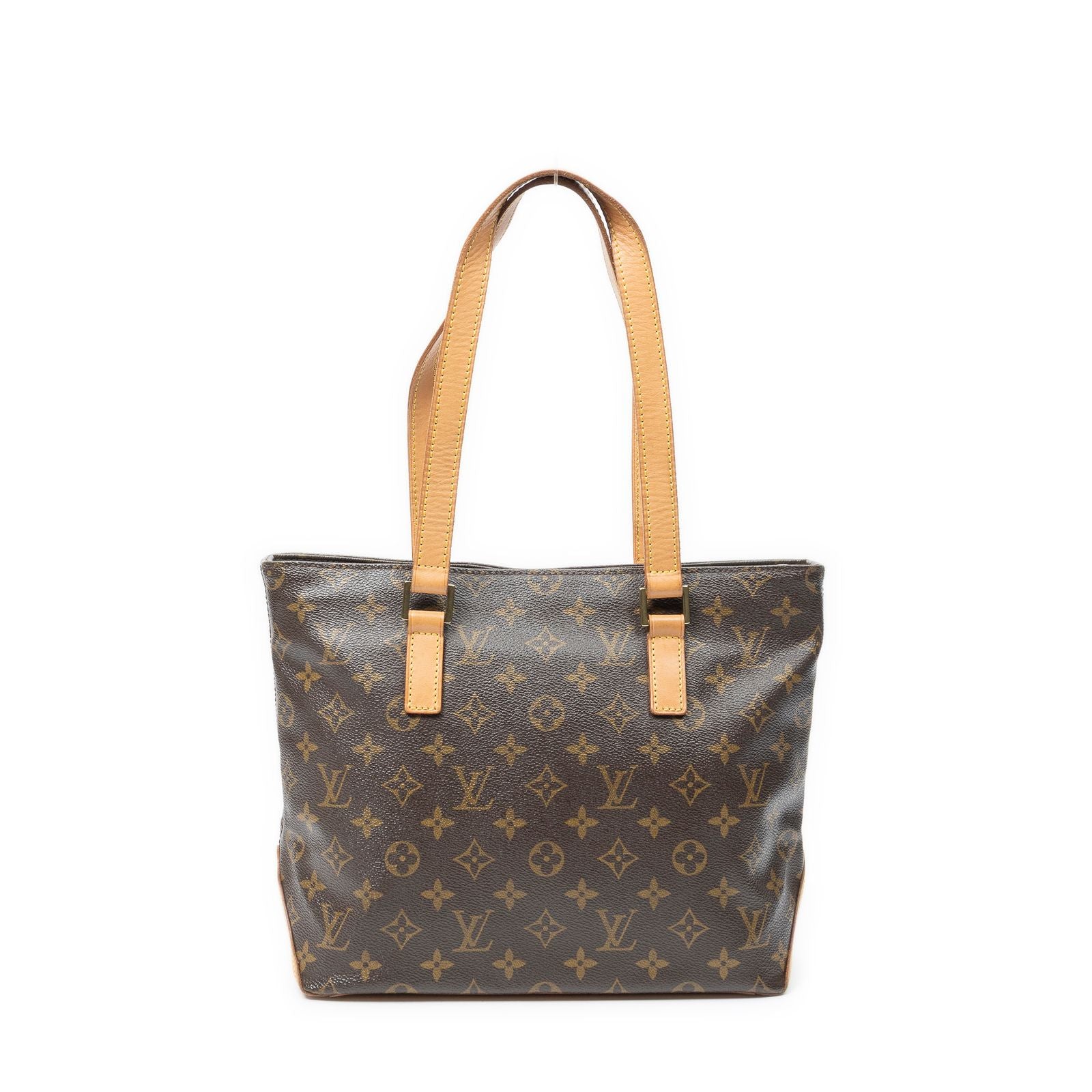 Louis Vuitton Cabas Piano Brown Monogram Canvas Tote — view 5