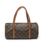 Louis Vuitton Papillon Brown Monogram Canvas Handbag — view 5