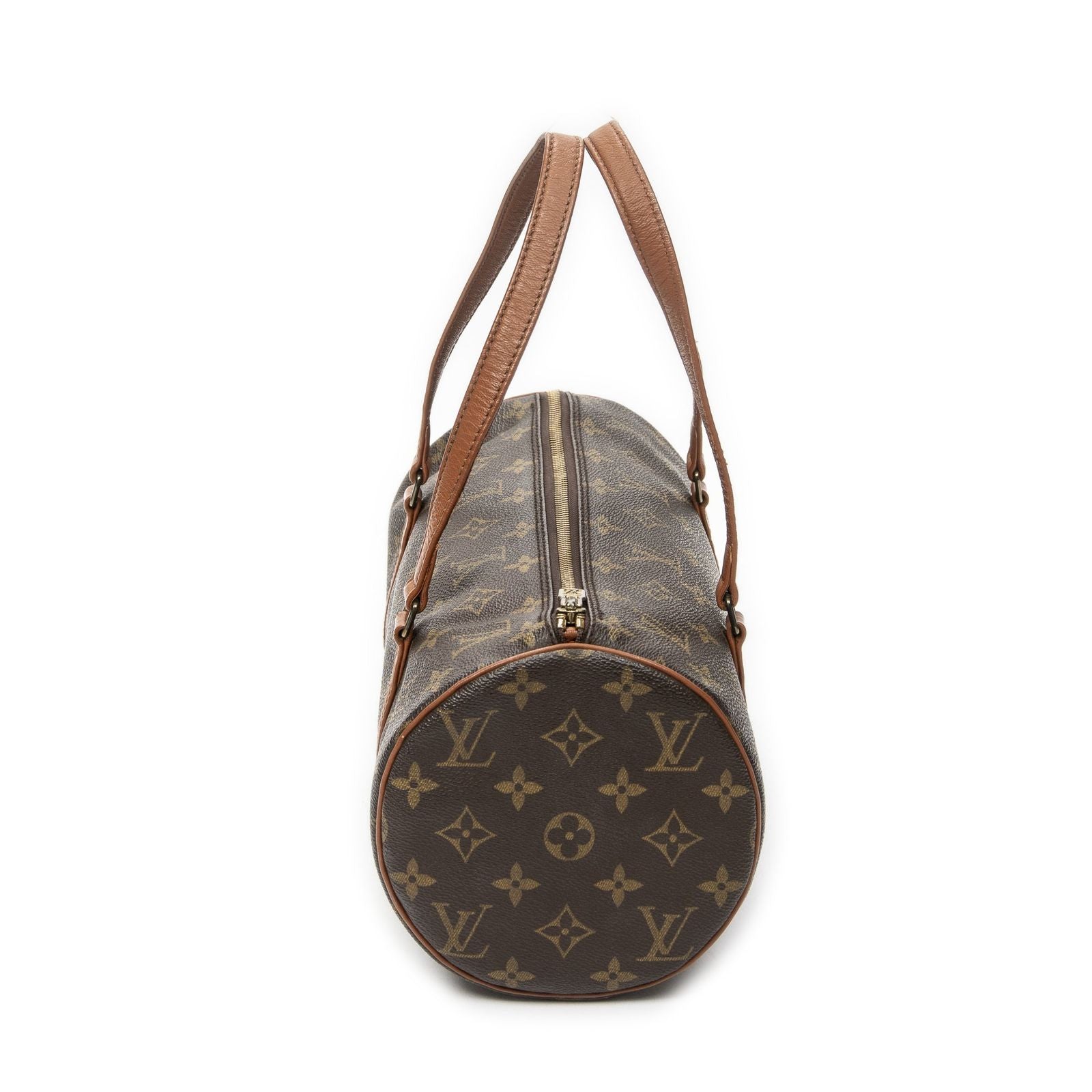 Louis Vuitton Papillon Brown Monogram Canvas Handbag — view 4