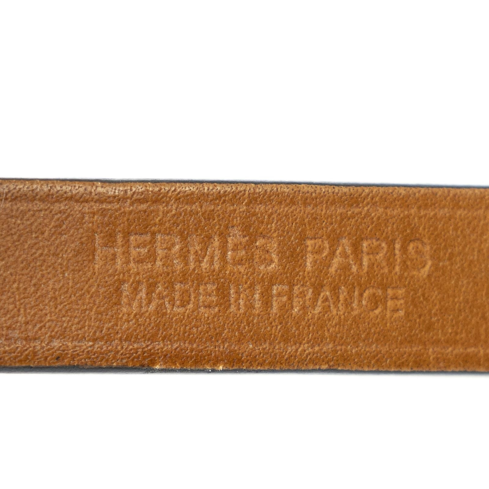 Hermes Kelly Double Tour Bracelet Black Leather — view 3