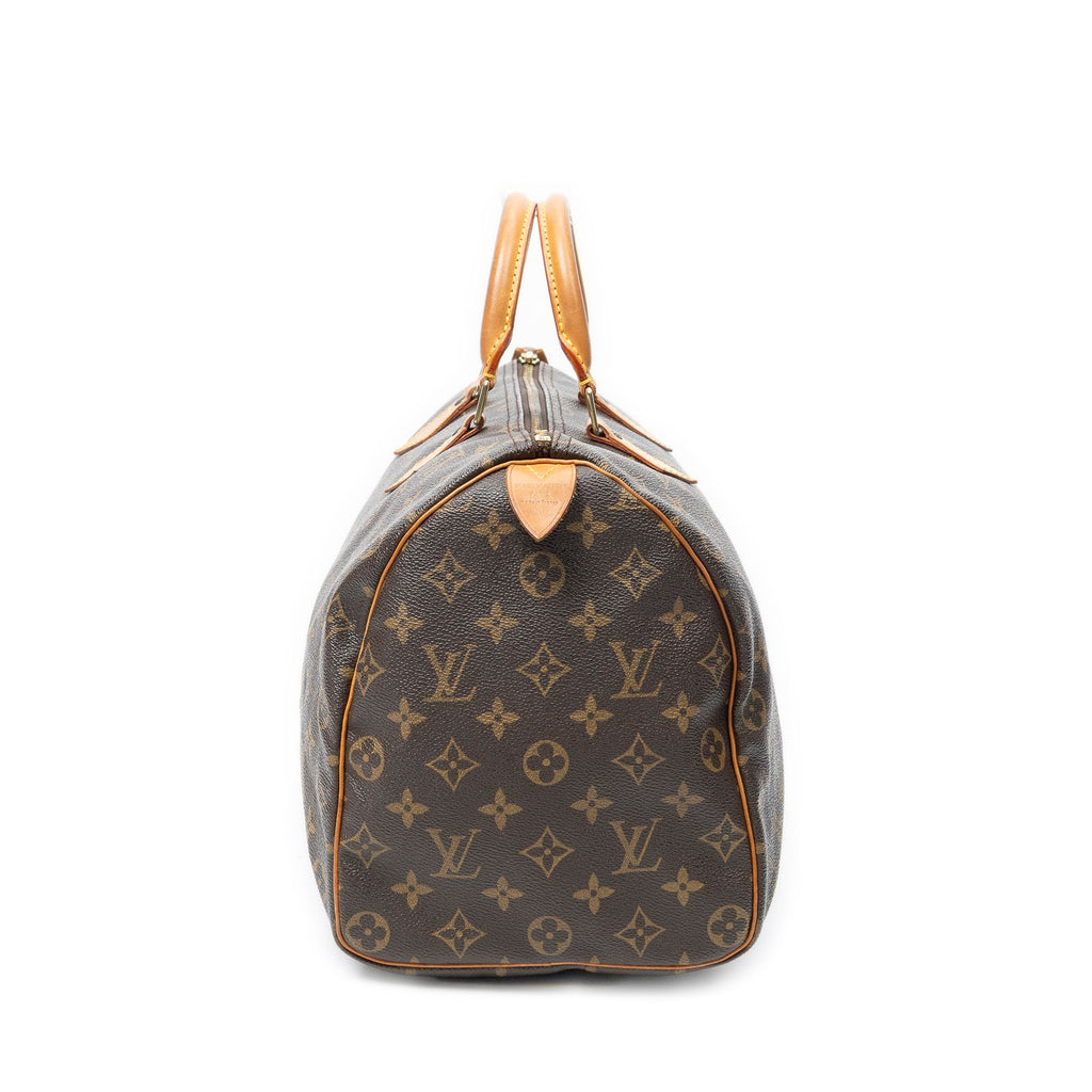 Louis Vuitton Speedy Brown Monogram Canvas Handbag — view 4