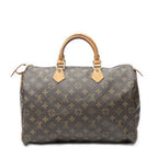 Louis Vuitton Speedy Brown Monogram Canvas Handbag — view 5