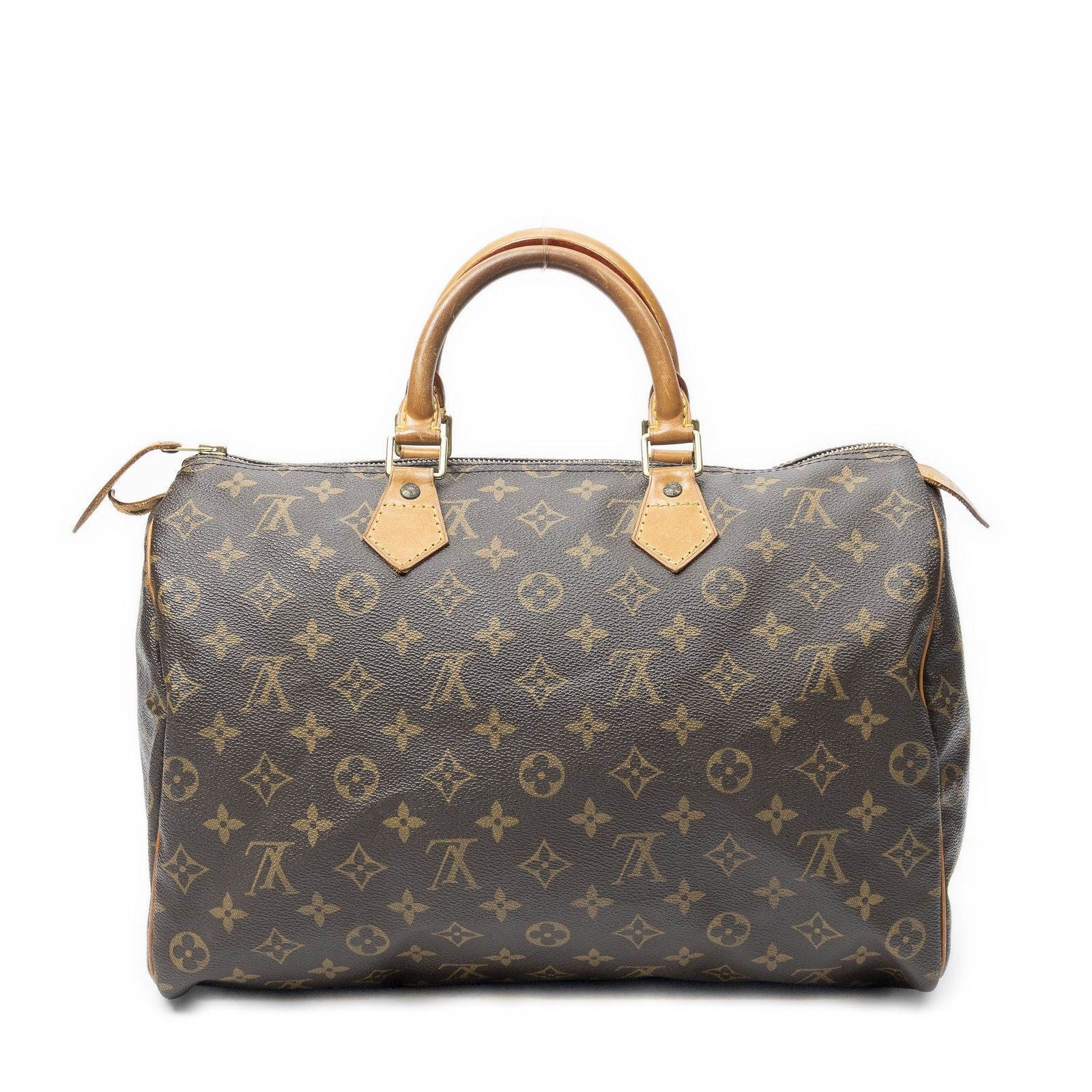 Louis Vuitton Speedy Brown Monogram Canvas Handbag — view 5