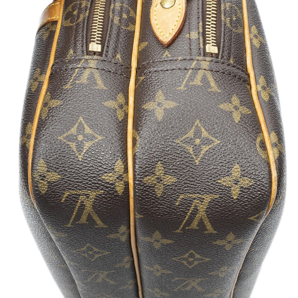 Louis Vuitton Reporter Brown Monogram Canvas Shoulder — view 7