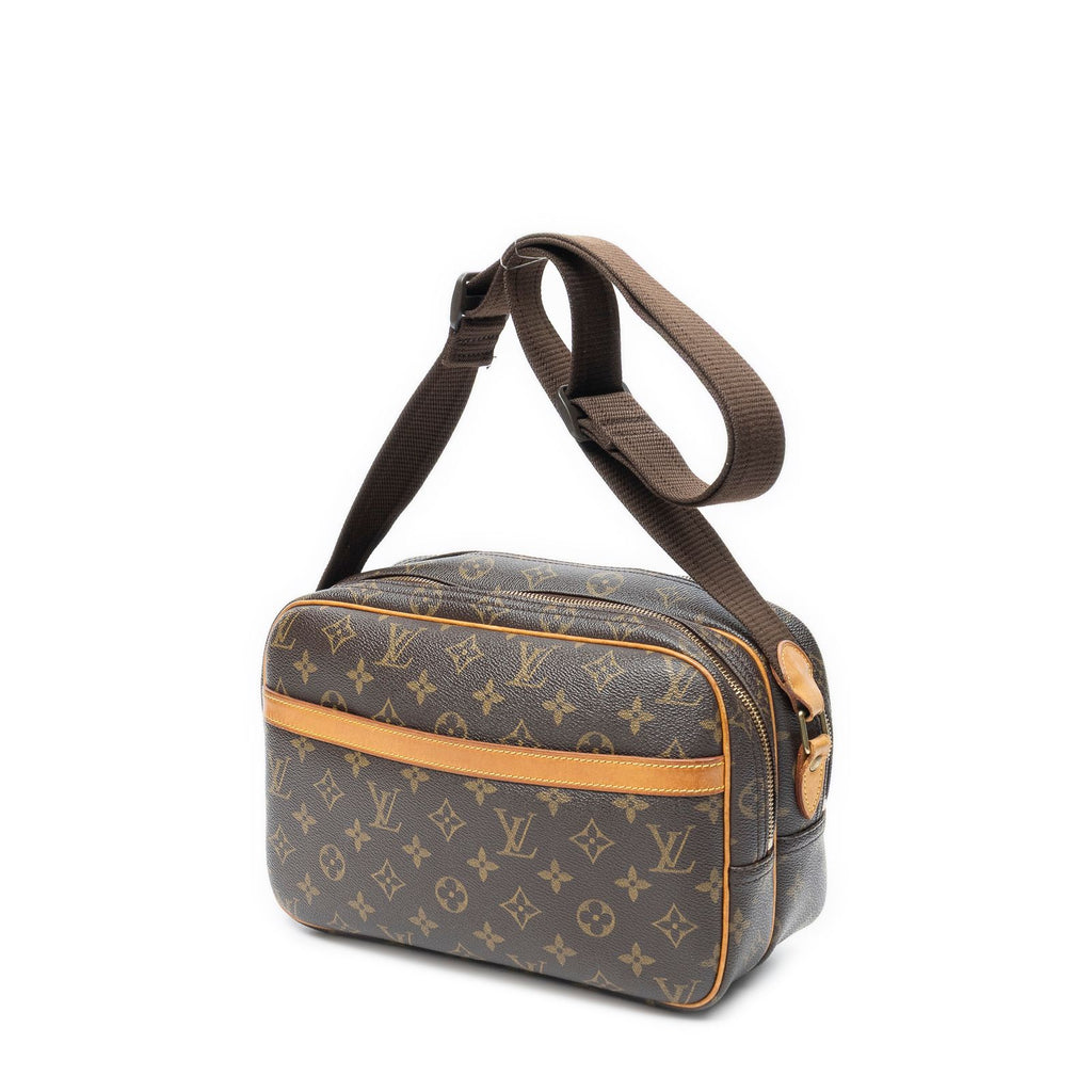 Louis Vuitton Reporter Brown Monogram Canvas Shoulder — view 2