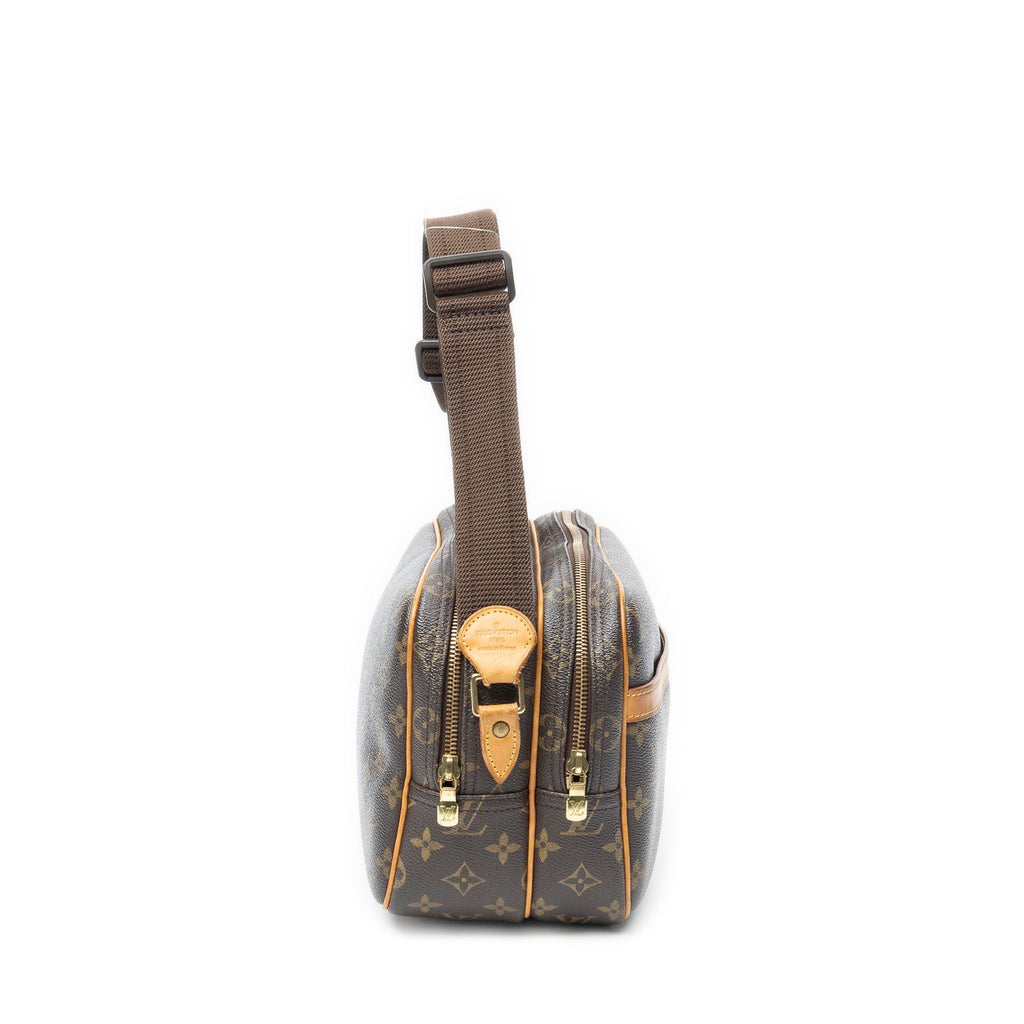 Louis Vuitton Reporter Brown Monogram Canvas Shoulder — view 4