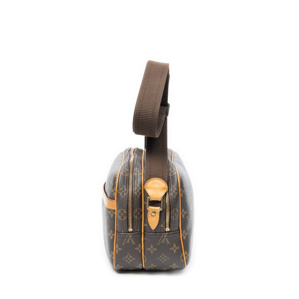 Louis Vuitton Reporter Brown Monogram Canvas Shoulder — view 3