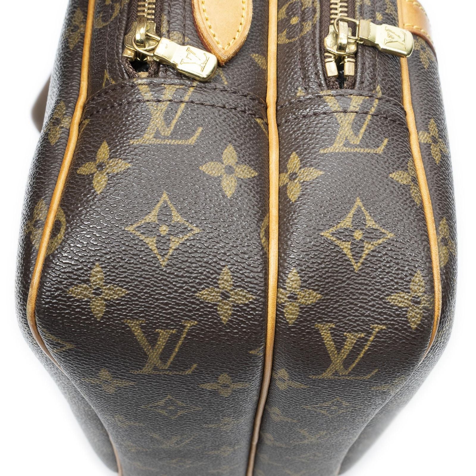 Louis Vuitton Reporter Brown Monogram Canvas Shoulder — view 8