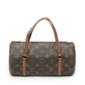 Louis Vuitton Papillon Brown Monogram Canvas Handbag