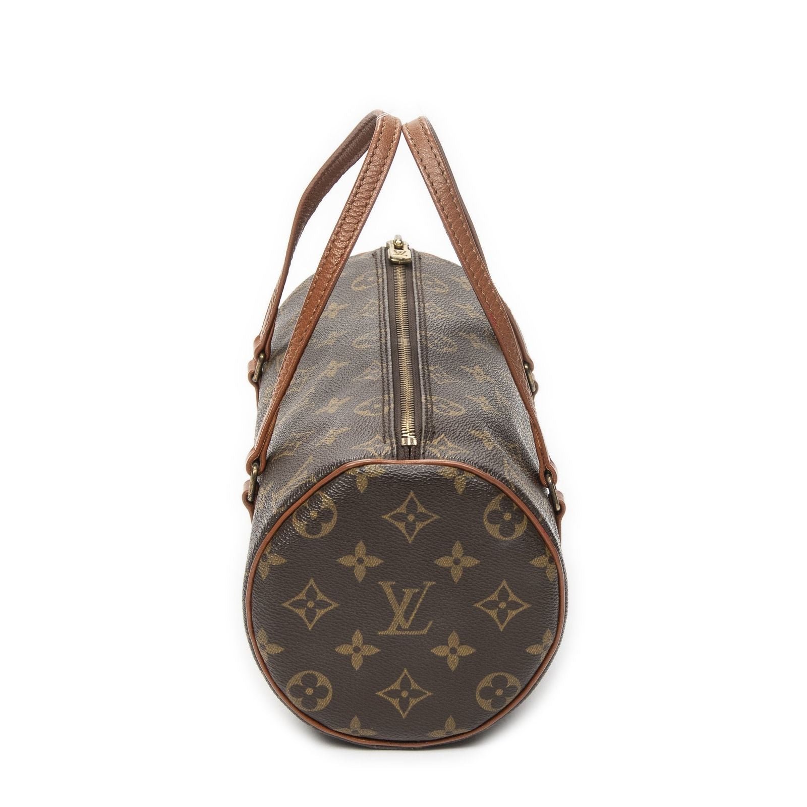 Louis Vuitton Papillon Brown Monogram Canvas Handbag — view 3