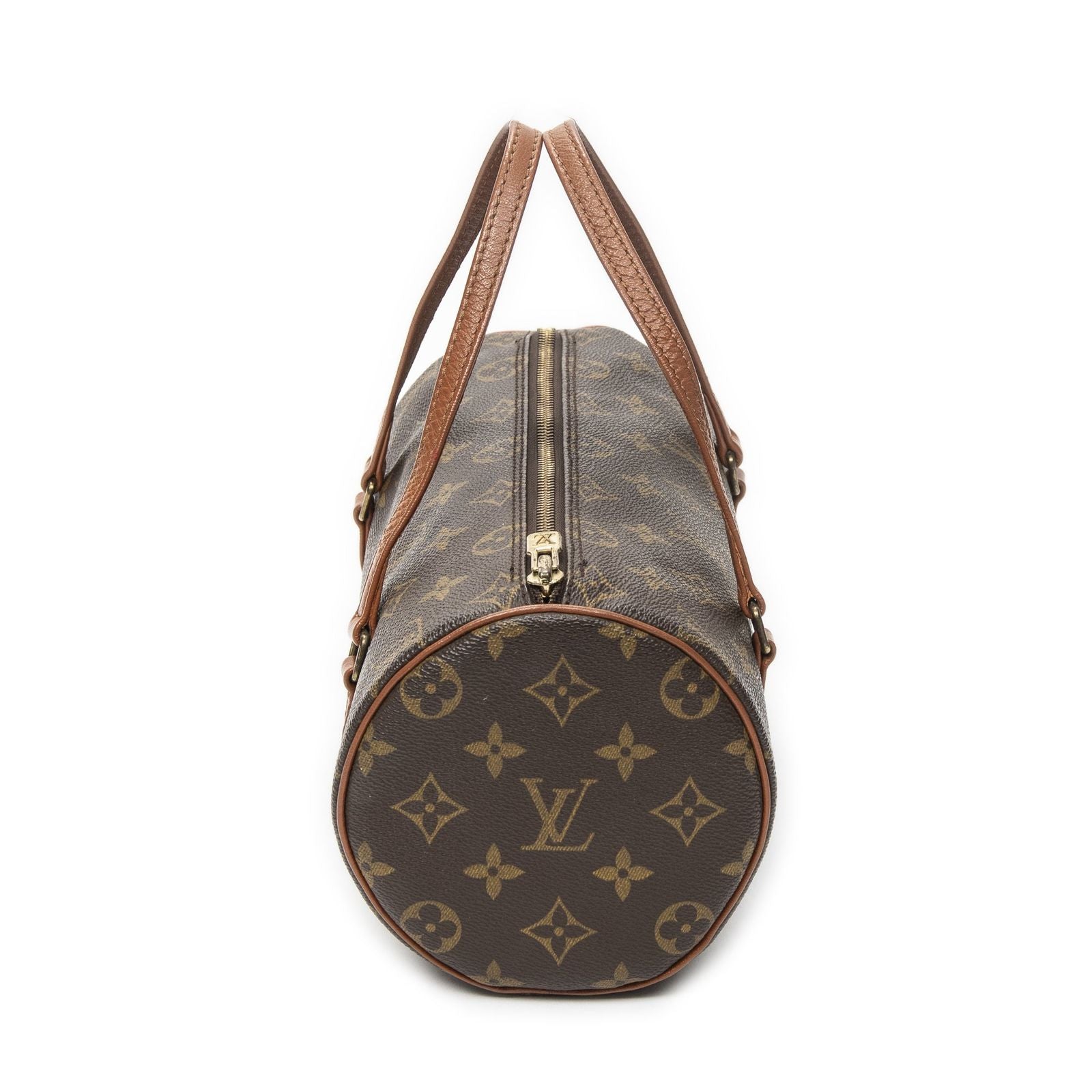 Louis Vuitton Papillon Brown Monogram Canvas Handbag — view 4