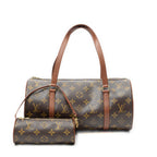 Louis Vuitton Papillon Brown Monogram Canvas Handbag