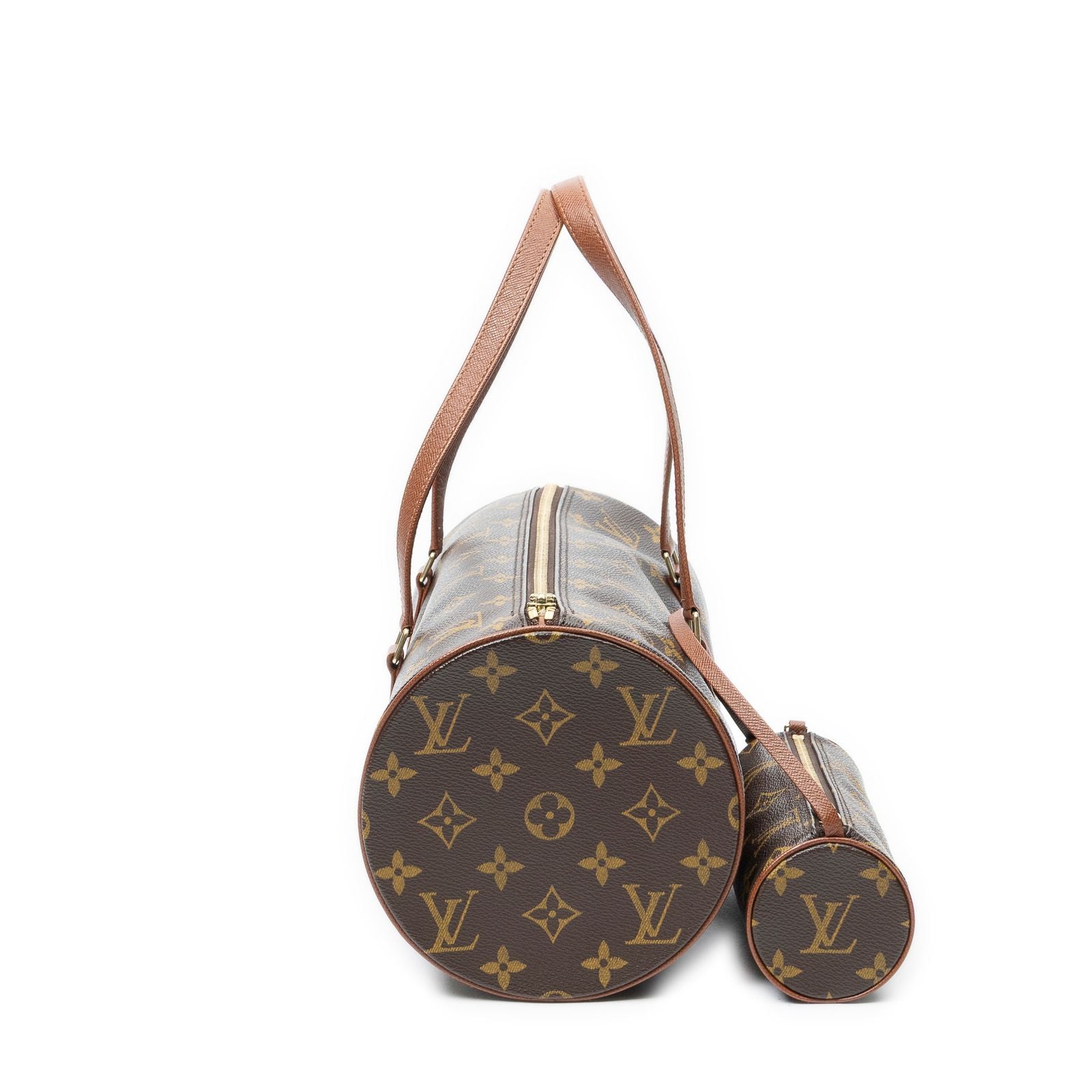 Louis Vuitton Papillon Brown Monogram Canvas Handbag — view 4