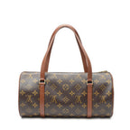 Louis Vuitton Papillon Brown Monogram Canvas Handbag — view 5