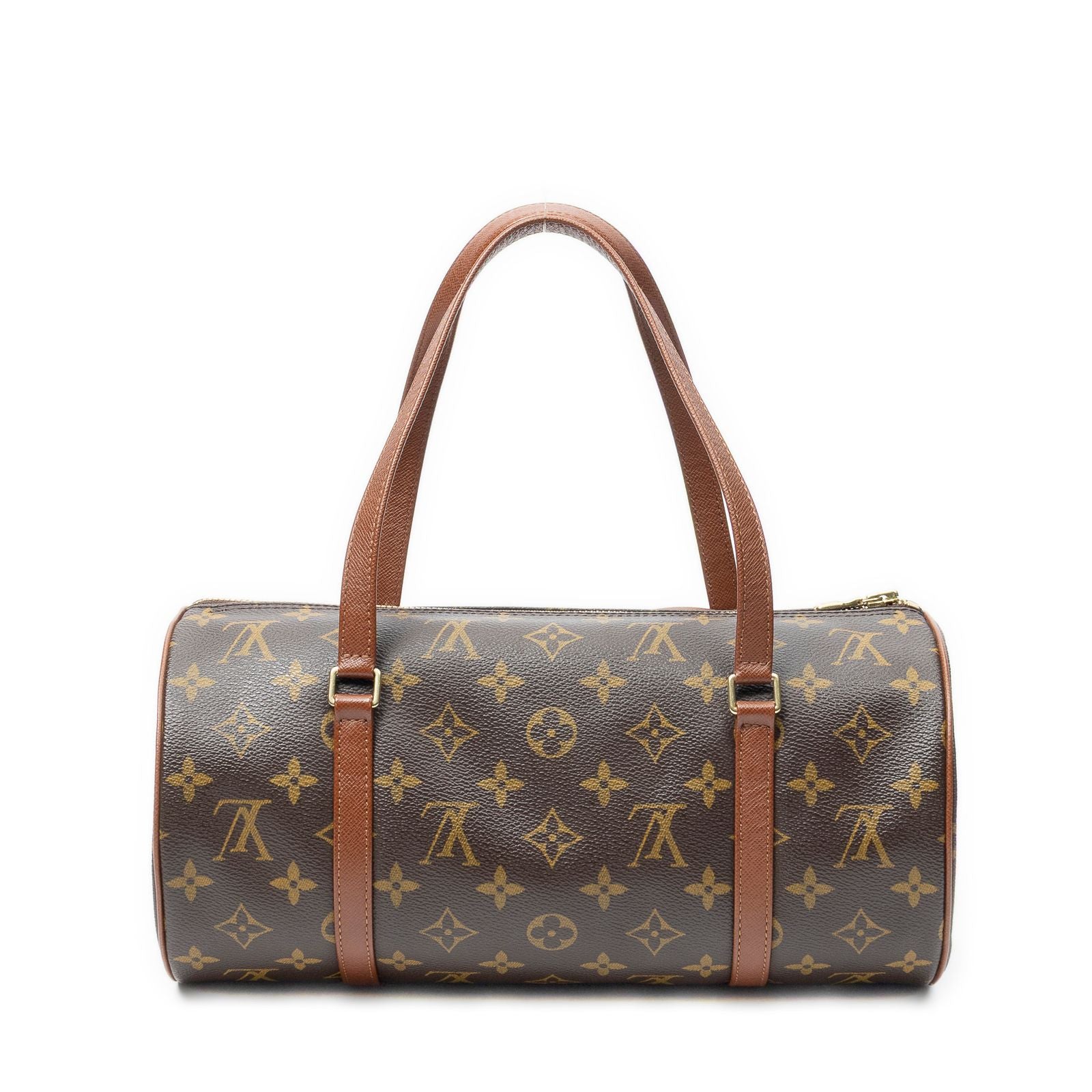 Louis Vuitton Papillon Brown Monogram Canvas Handbag — view 5