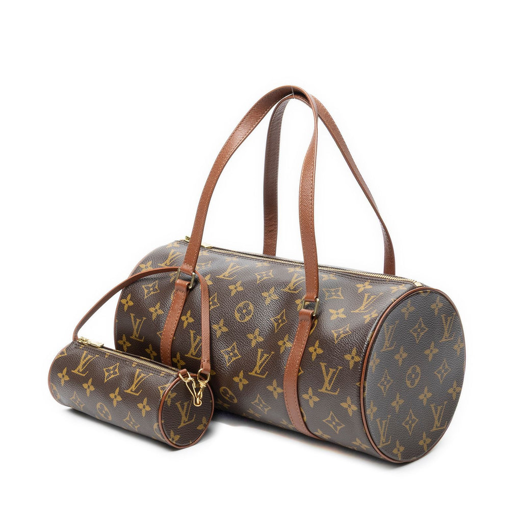 Louis Vuitton Papillon Brown Monogram Canvas Handbag — view 2
