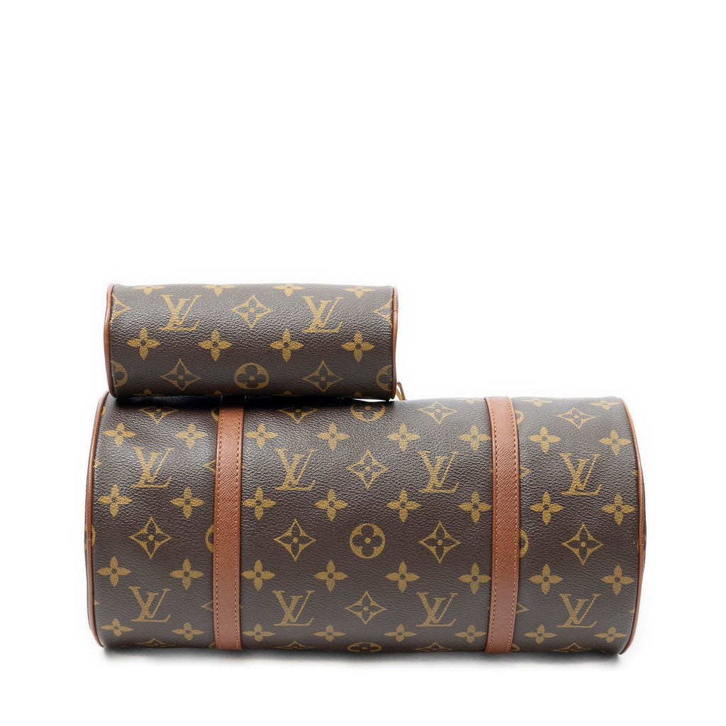 Louis Vuitton Papillon Brown Monogram Canvas Handbag — view 6
