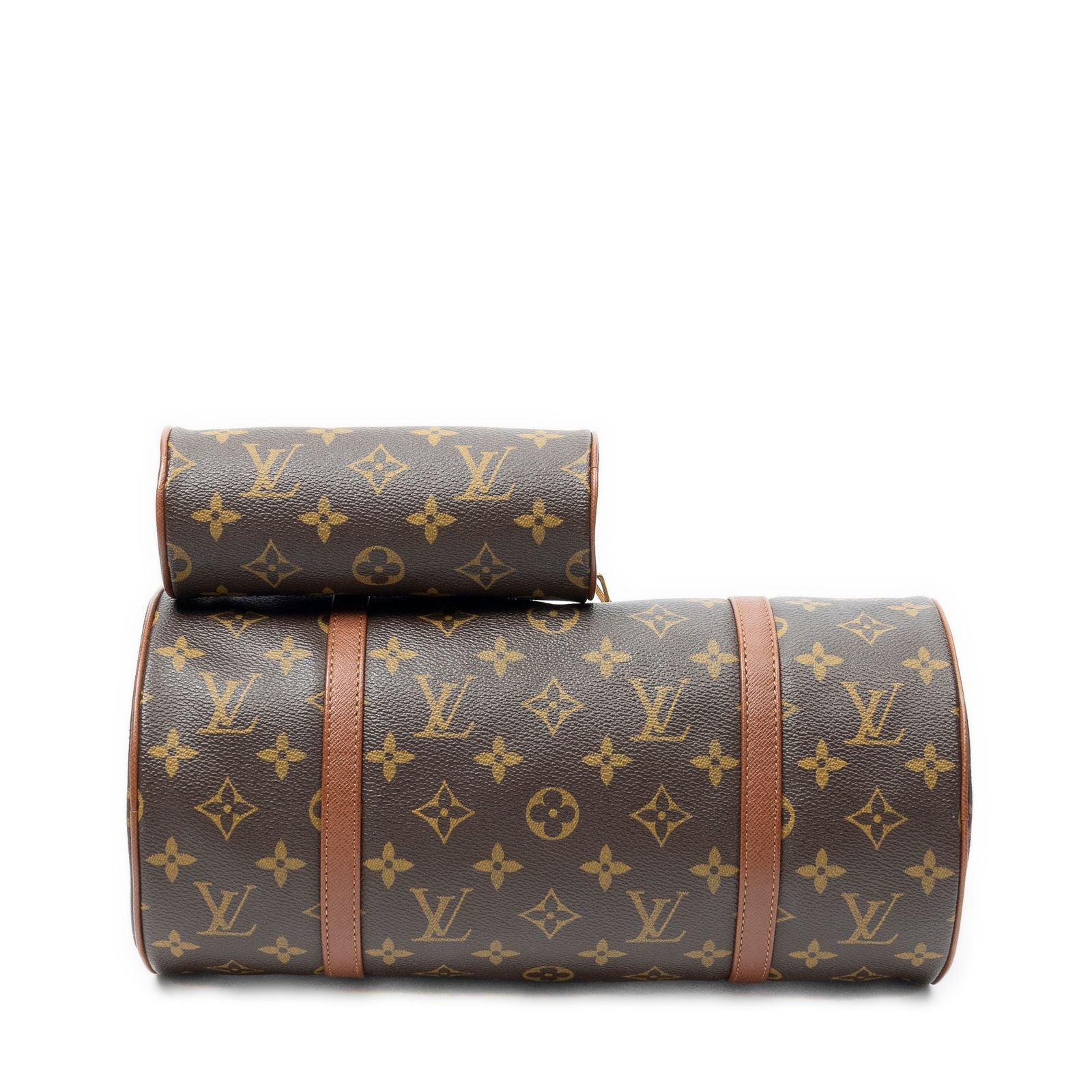 Louis Vuitton Papillon Brown Monogram Canvas Handbag — view 6