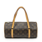 Louis Vuitton Papillon Brown Monogram Canvas Handbag