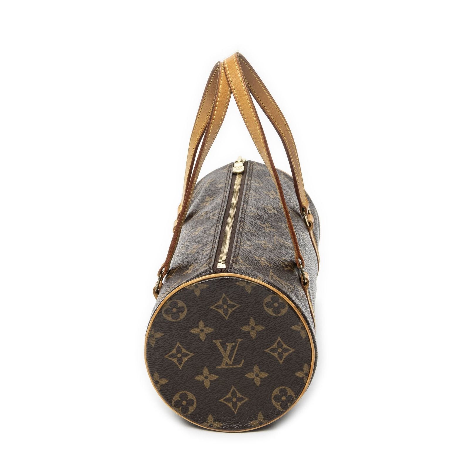 Louis Vuitton Papillon Brown Monogram Canvas Handbag — view 3