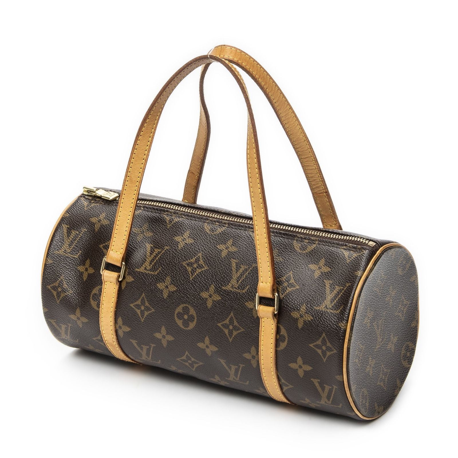 Louis Vuitton Papillon Brown Monogram Canvas Handbag — view 2