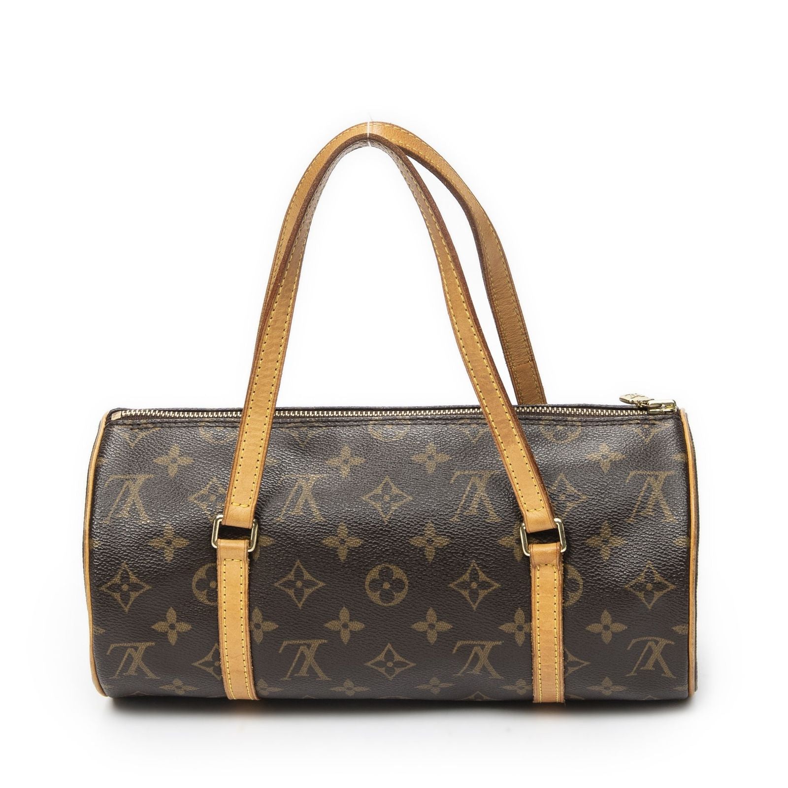 Louis Vuitton Papillon Brown Monogram Canvas Handbag — view 5