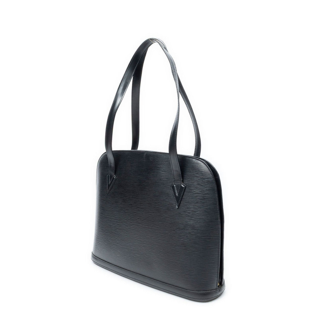 Louis Vuitton Lussac Black Epi Shoulder — view 2