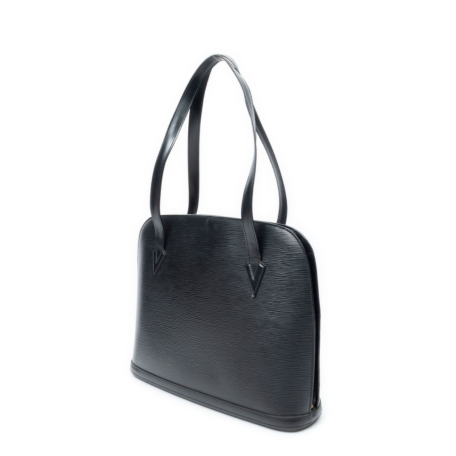 Louis Vuitton Lussac Black Epi Shoulder — view 2