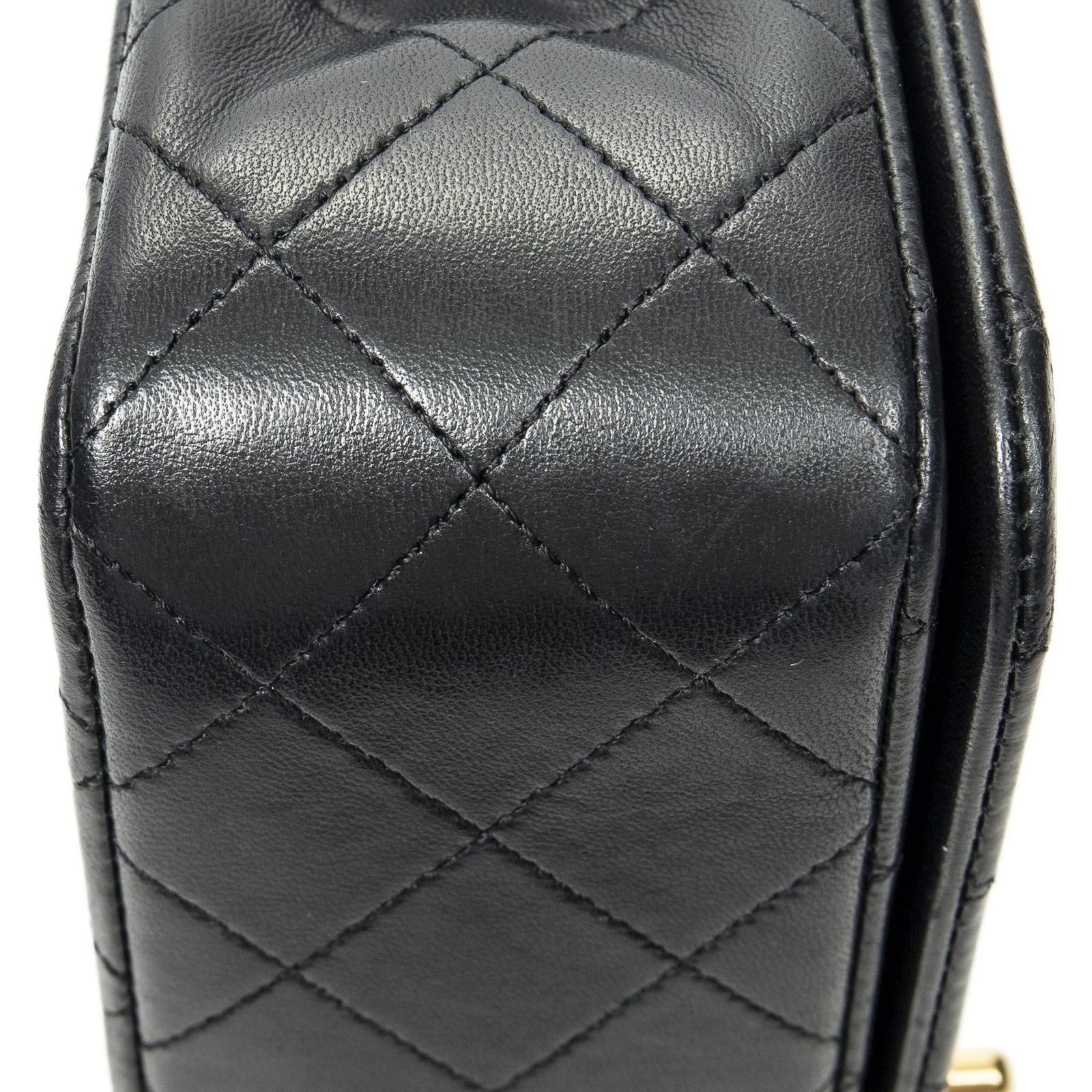 Chanel Mademoiselle Full Flap Black Quilted Lambskin Leather — view 8