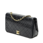 Chanel Mademoiselle Full Flap Black Quilted Lambskin Leather — view 2