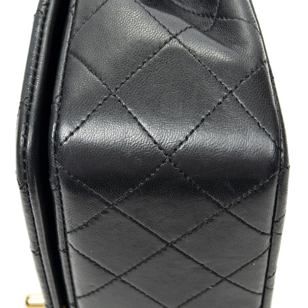 Chanel Mademoiselle Full Flap Black Quilted Lambskin Leather — view 7