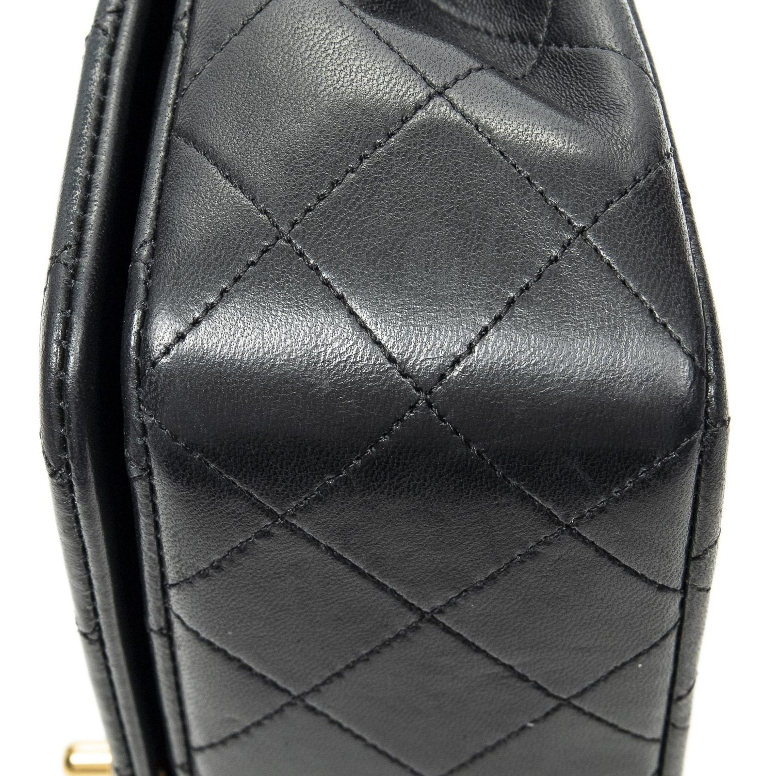 Chanel Mademoiselle Full Flap Black Quilted Lambskin Leather — view 7