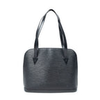 Louis Vuitton Lussac Black Epi Shoulder — view 5
