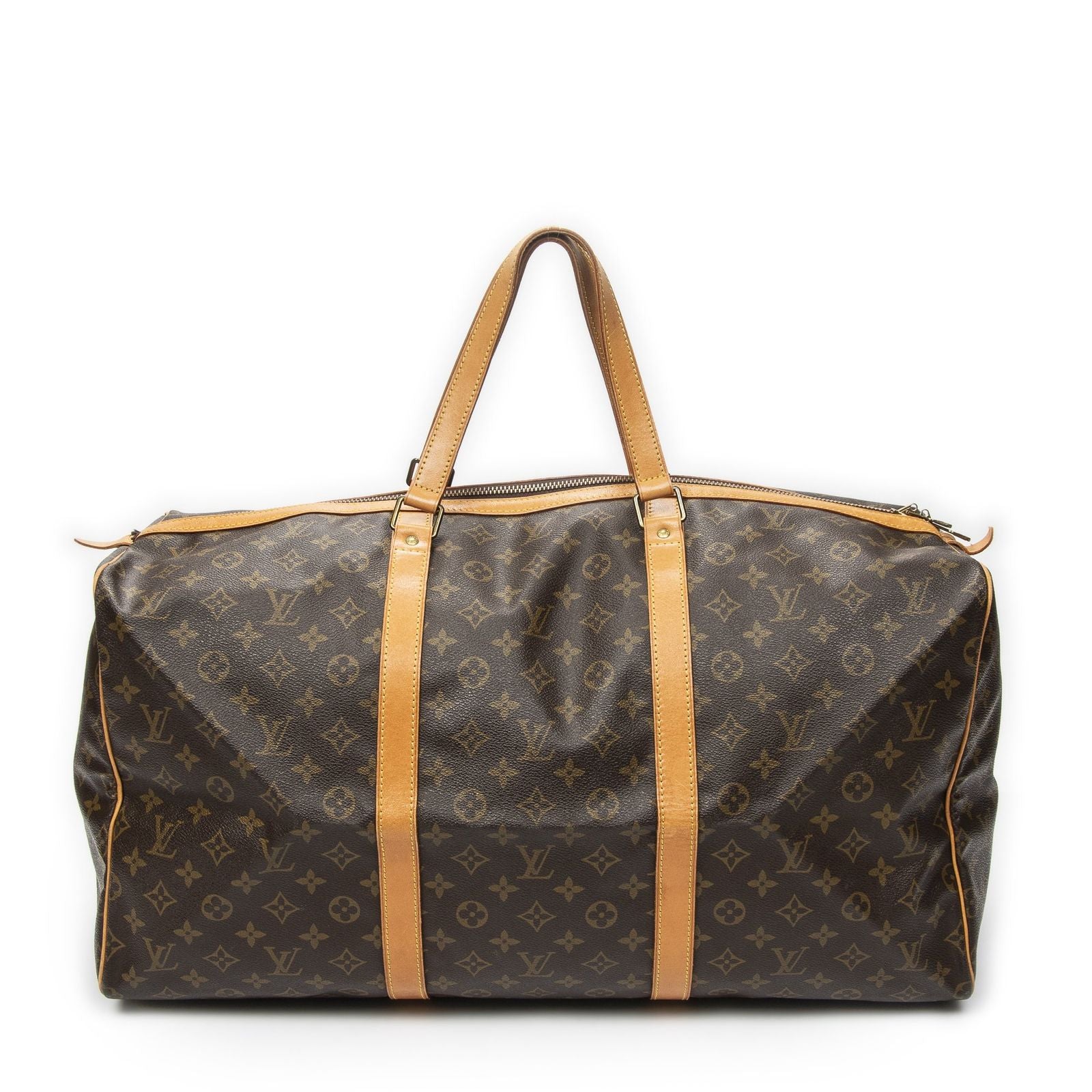 Louis Vuitton Sac Pull Brown Monogram Canvas Handbag