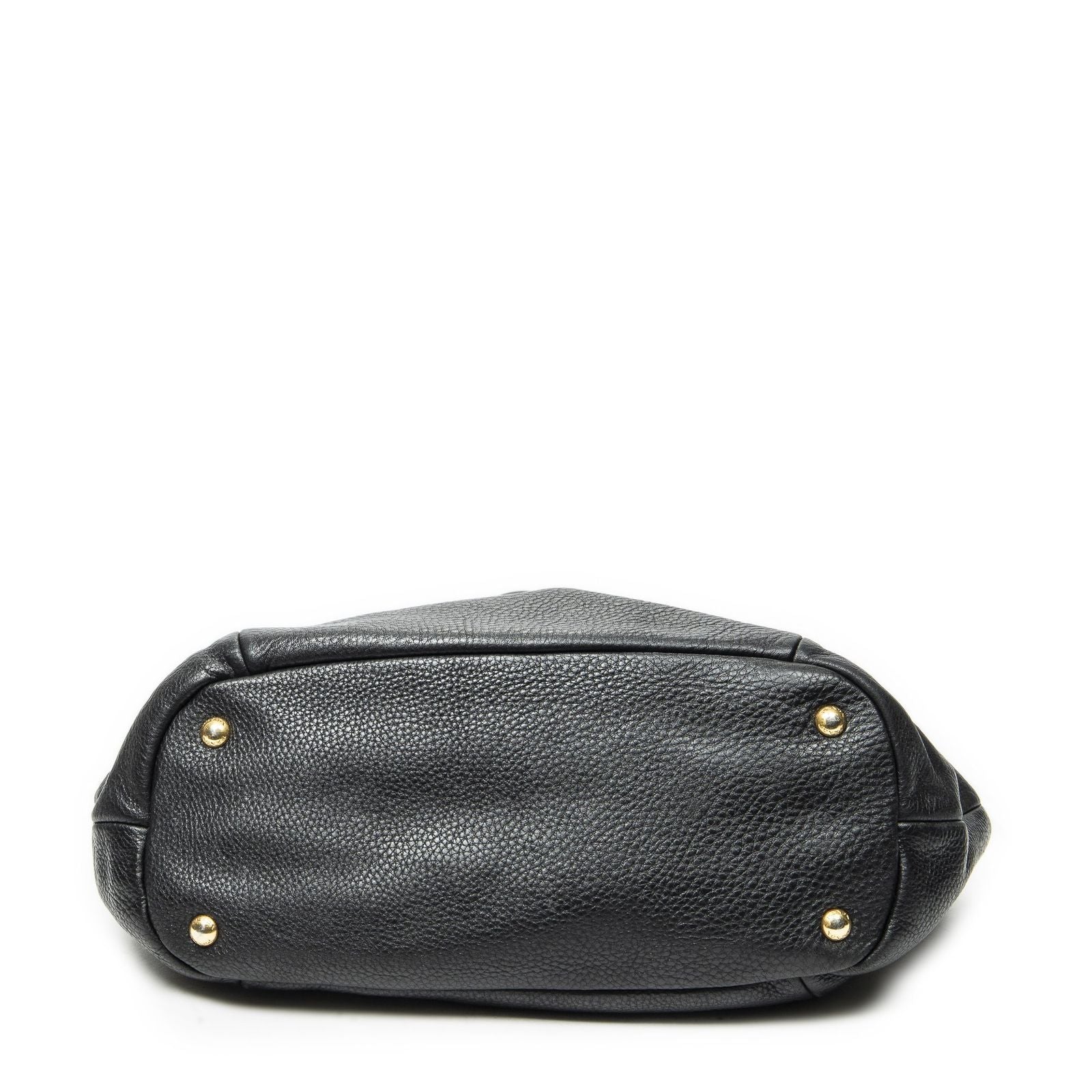 Prada Convertible Tote Black Vitello Dyno — view 6