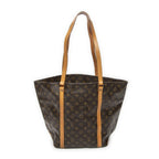 Louis Vuitton Sac Shoppingbrown Monogram Canvas Shoulder — view 5