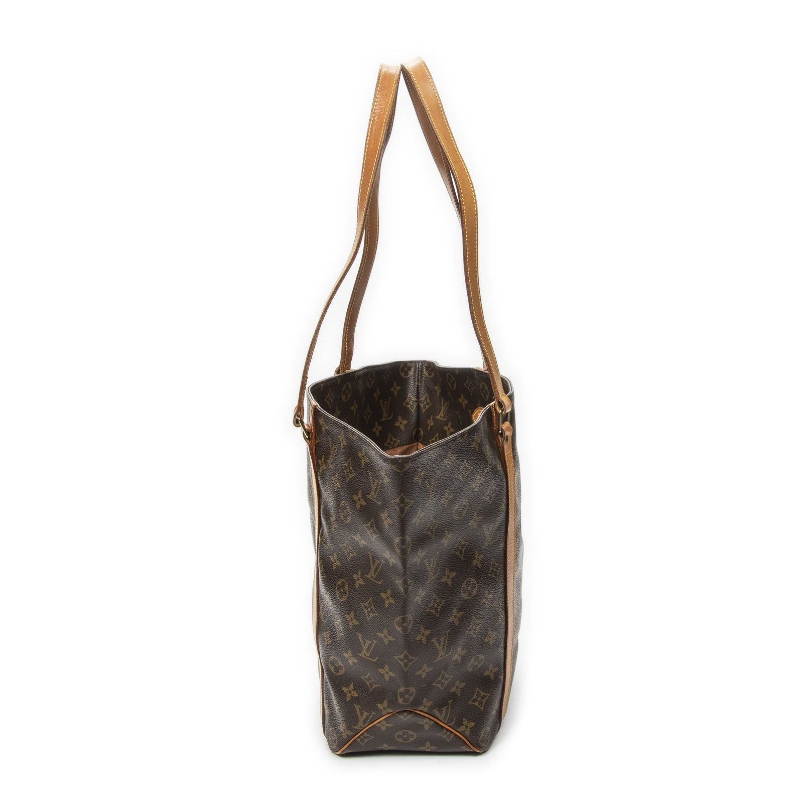 Louis Vuitton Sac Shoppingbrown Monogram Canvas Shoulder — view 3