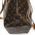 Louis Vuitton Sac Shoppingbrown Monogram Canvas Shoulder — view 8
