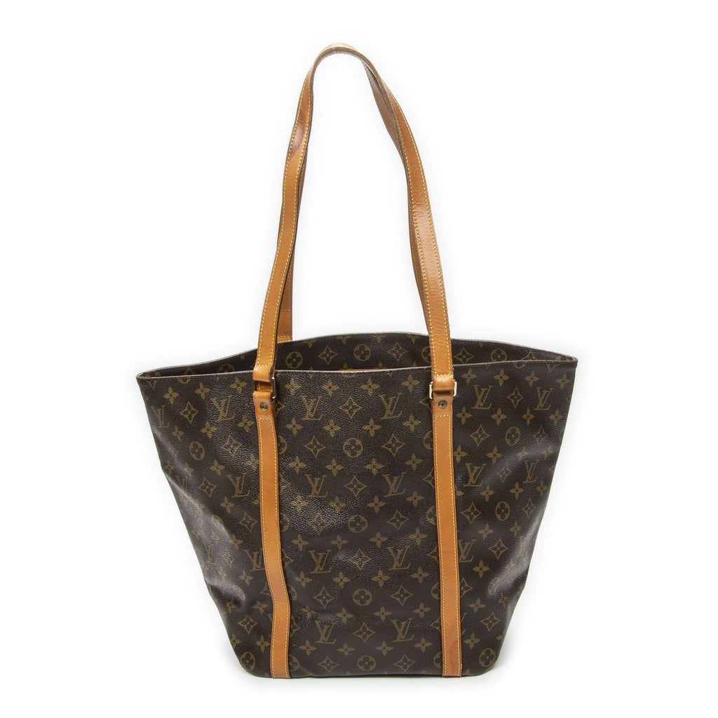 Louis Vuitton Sac Shoppingbrown Monogram Canvas Shoulder