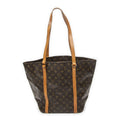 Louis Vuitton Sac Shoppingbrown Monogram Canvas Shoulder