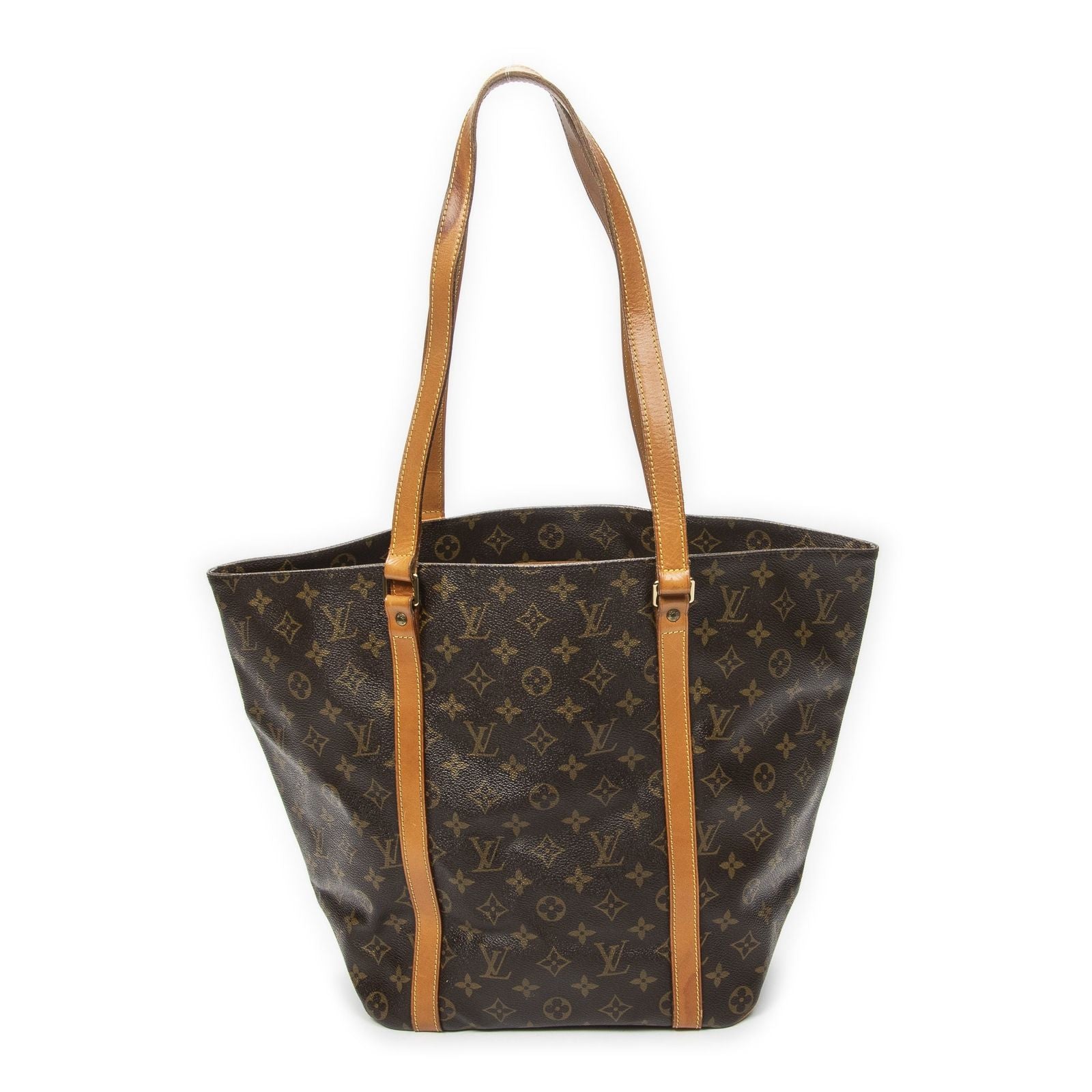 Louis Vuitton Sac Shoppingbrown Monogram Canvas Shoulder