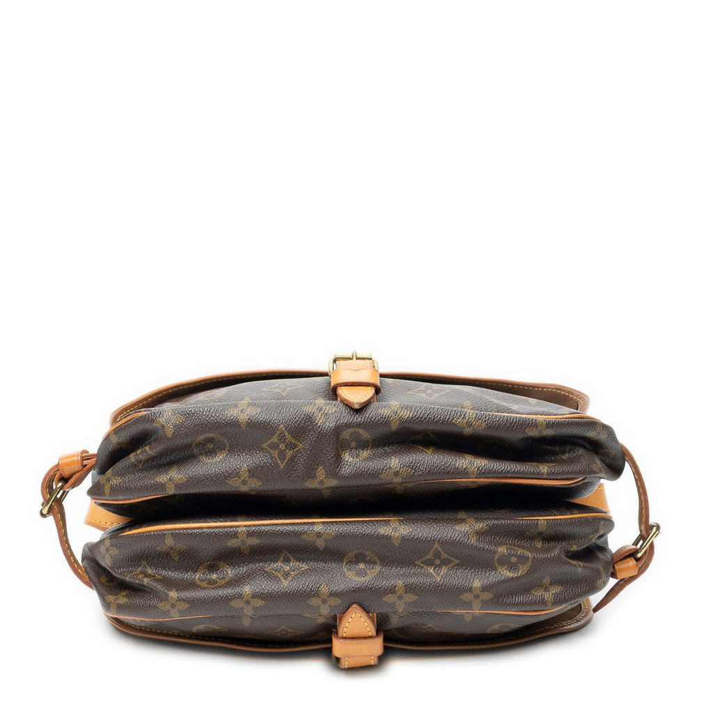 Louis Vuitton Saumur Brown Monogram Canvas — view 6