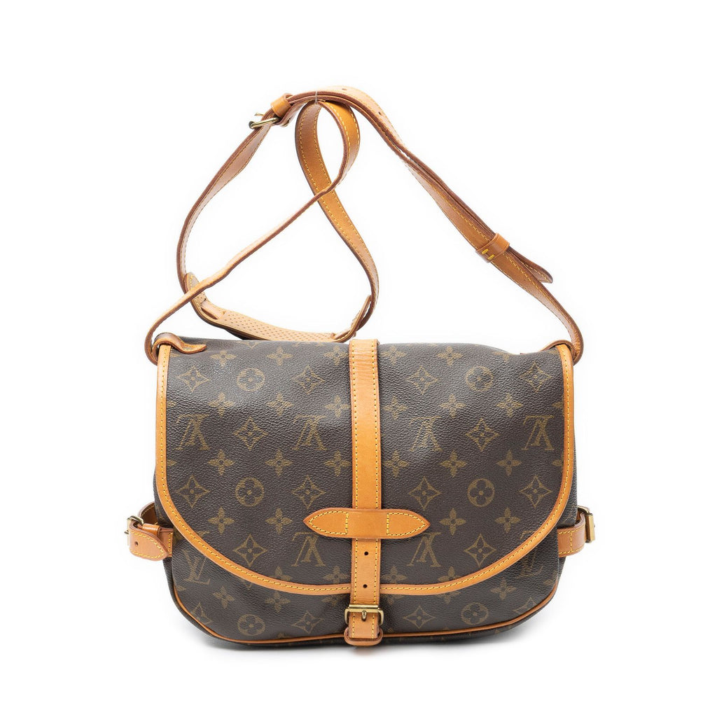 Louis Vuitton Saumur Brown Monogram Canvas — view 5