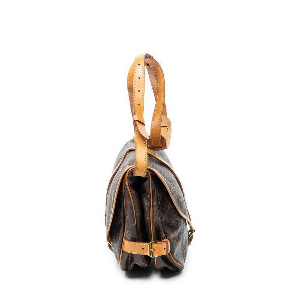 Louis Vuitton Saumur Brown Monogram Canvas — view 4