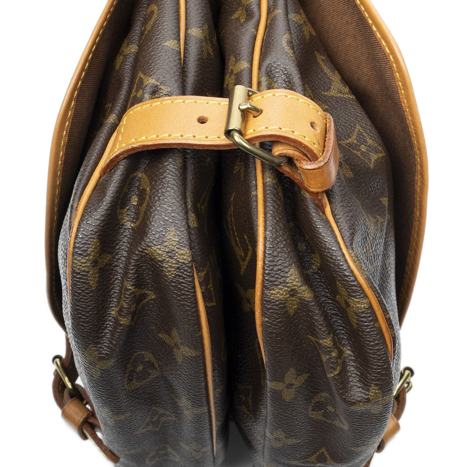 Louis Vuitton Saumur Brown Monogram Canvas — view 8