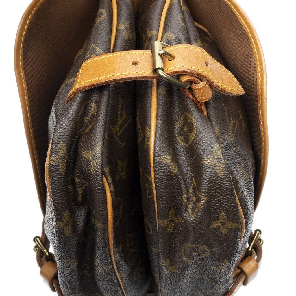 Louis Vuitton Saumur Brown Monogram Canvas — view 7
